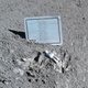 Illustration for article titled This is the only piece of art we've left on the Moon
